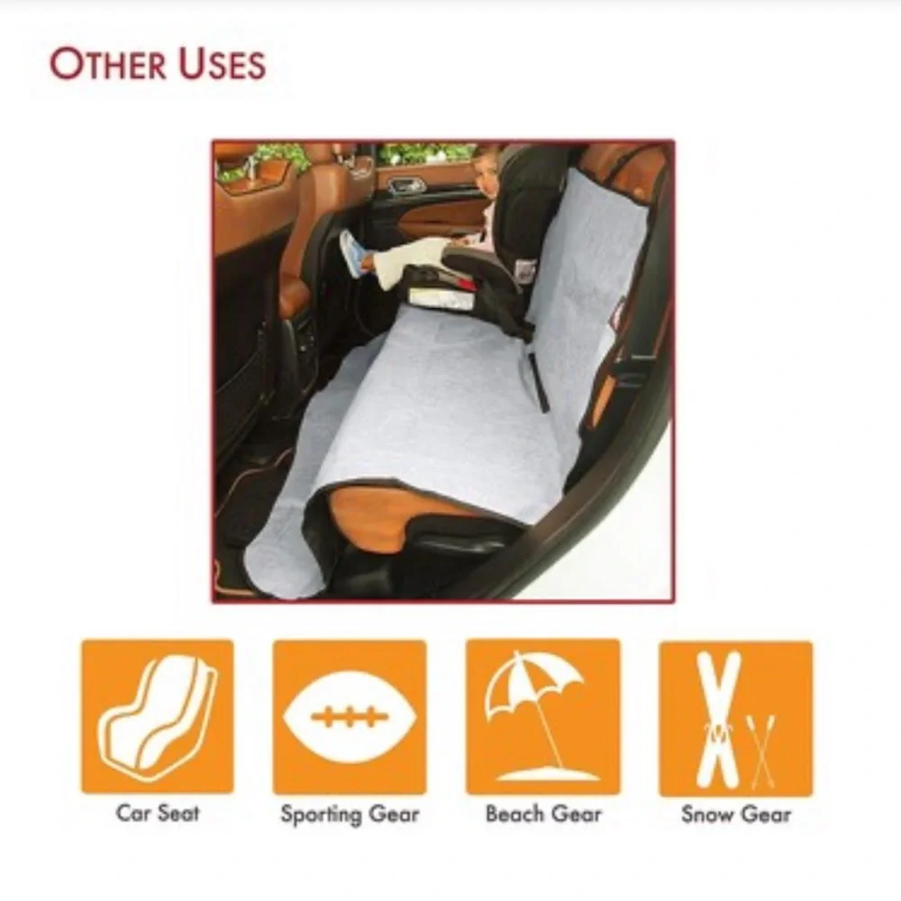 Majestic Pet Universal Hammock‎ Back Seat Cover Heathered Gray